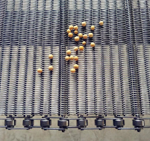 Nastro trasportatore Mesh For Dryer Furnace Conveyor del cavo di acciaio inossidabile 304