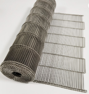 Alimento Mesh Belt For Baking del trasportatore del cavo di acciaio inossidabile del forno 316 della pizza