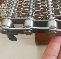 Cavo piano resistente Mesh Food Industry Conveyor Belt di GI
