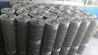Cavo saldato galvanizzato pollo saldato Mesh Belt di acciaio inossidabile