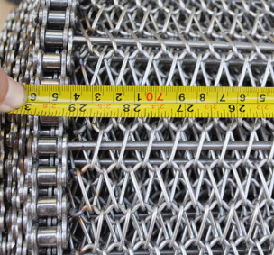 Equilibri il cavo tessuto ss Mesh Fabric Conveyor Belt del tessuto SUS304
