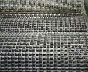 Sistemi di trasportatore fini dell'alimento di acciaio inossidabile Honey Comb Conveyor Steel Belt