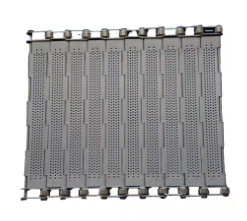 Collegamento su ordinazione di Mesh Belt Plate Slat Conveyor della catena di acciaio inossidabile