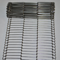 Calore su misura che resiste alla cinghia piana di Flex Wire Oven Food Mesh che recinta Rolls