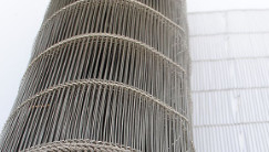 Calore su misura che resiste alla cinghia piana di Flex Wire Oven Food Mesh che recinta Rolls