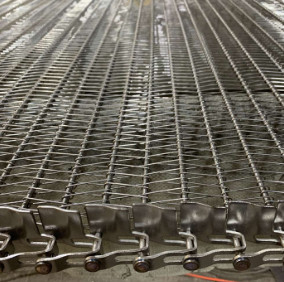 Doppio ms equilibrato Wire Mesh del nastro trasportatore di acciaio inossidabile SS201
