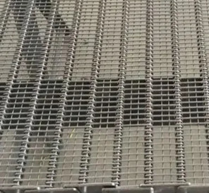 Cinghia di Flex Conveyor Stainless Steel Mesh dell'occhio del bordo del collegamento a catena