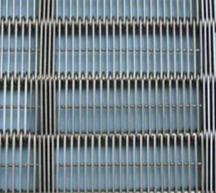 Cinghia di Flex Conveyor Stainless Steel Mesh dell'occhio del bordo del collegamento a catena