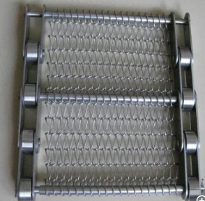Nastro trasportatore a catena Mesh Sprocket Driven del metallo di acciaio inossidabile