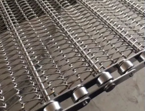 Catena modulare Mesh Belt For Conveyor del cavo di acciaio inossidabile dell'OEM
