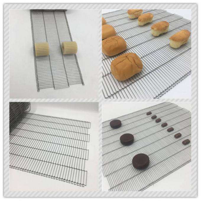 304 sistemi di Mesh Belt Ladder Chain Conveyor dell'alimento di acciaio inossidabile 4