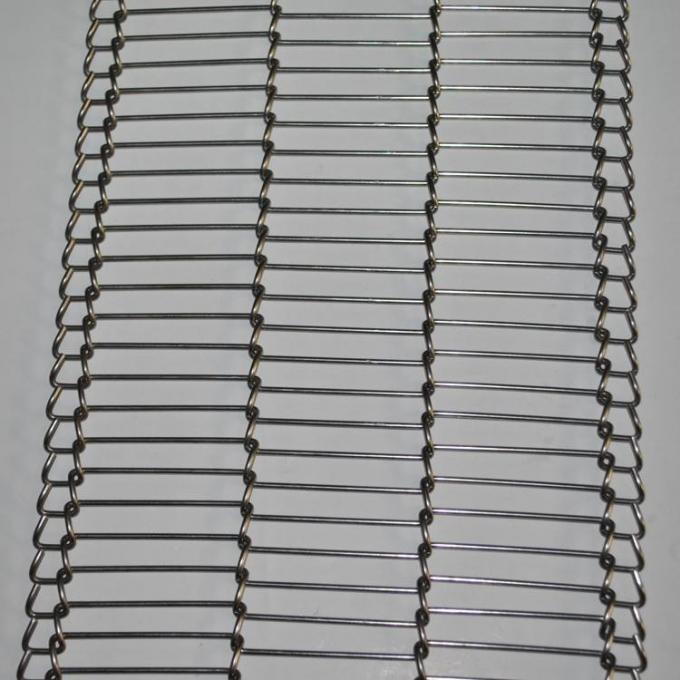 Trasportatore a spirale di collegamento di Mesh Belt Mesh For Chain dell'alimento del cavo di acciaio inossidabile 304 4