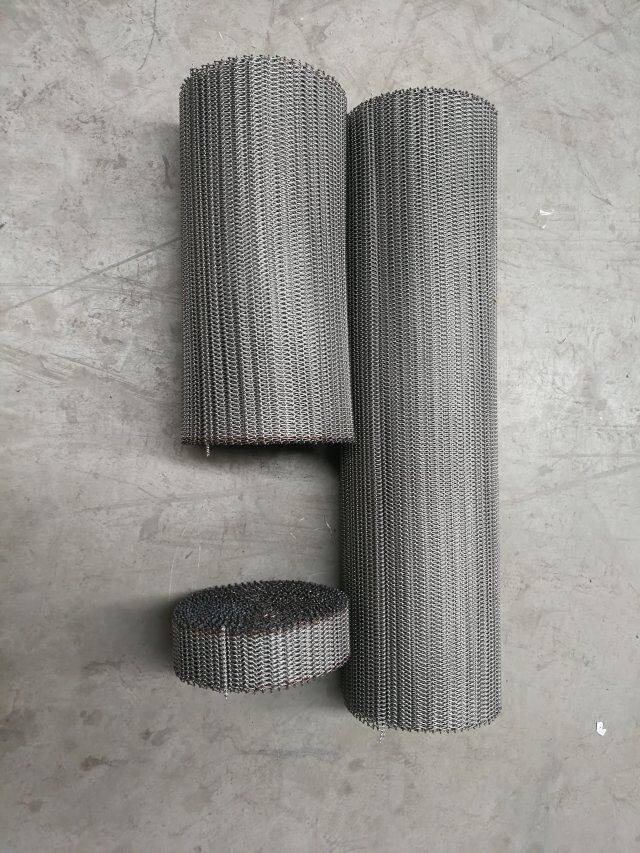 Spirale ad alta temperatura Mesh Conveyor Chain Belt Metal di acciaio inossidabile 314 310s 14