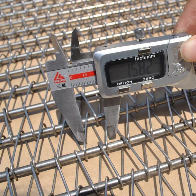 Catena su misura del nastro trasportatore del cioccolato della frutta di resistenza della corrosione guidata 2