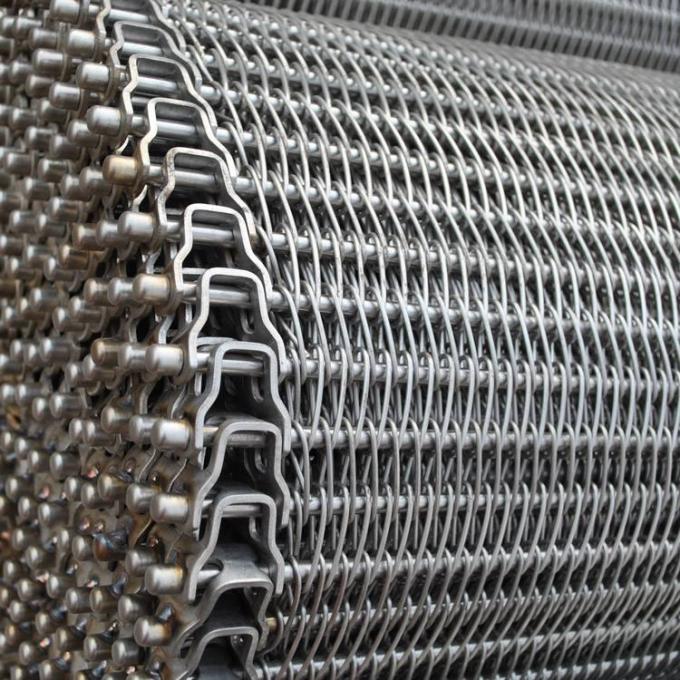 Montaggio Conveyable Mesh Wire del nastro trasportatore di acciaio inossidabile di SUS316L 12