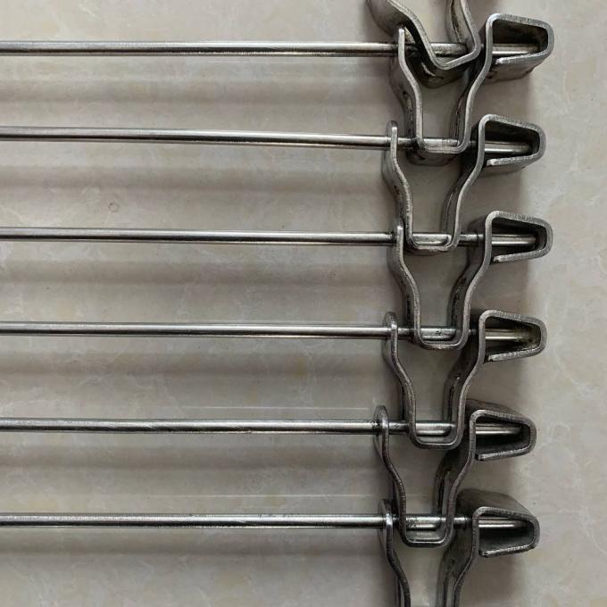 Cavo continuo Mesh Belt Conveyor Furnace del biscotto 4