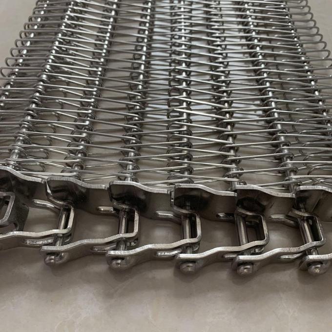 Cavo continuo Mesh Belt Conveyor Furnace del biscotto 5